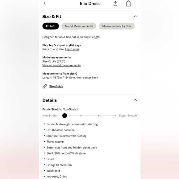 Staud Elio Dress size 4 white NWOT - Picture 12 of 13